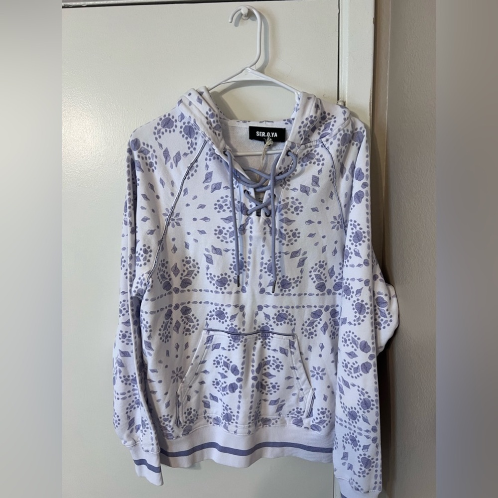 SER.OY.A - Oversized Foster Hoodie - Brand NWT - Size Small OVERSIZED